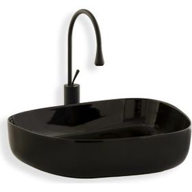 Lena E-2107S Tezgah Üstü Porselen Lavabo