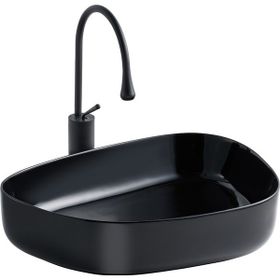 Lena E-2107S Tezgah Üstü Porselen Lavabo