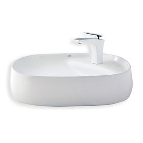 Lena E-2109 Tezgah Üstü Porselen Lavabo