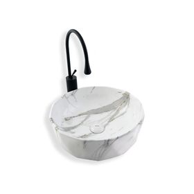 Lena E-2110M1 Tezgah Üstü Porselen Lavabo