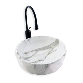 Lena E-2110M1 Tezgah Üstü Porselen Lavabo