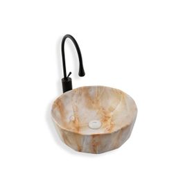 Lena E-2110M2 Tezgah Üstü Porselen Lavabo