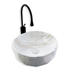 Lena E-2110M3 Tezgah Üstü Porselen Lavabo