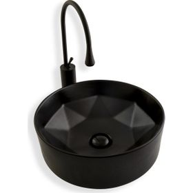 Lena E-2112S Tezgah Üstü Porselen Lavabo