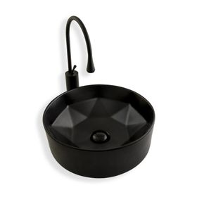 Lena E-2112S Tezgah Üstü Porselen Lavabo