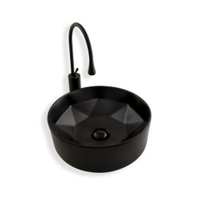 Lena E-2112S Tezgah Üstü Porselen Lavabo