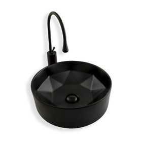 Lena E-2112S Tezgah Üstü Porselen Lavabo