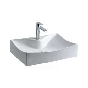 Lena E-3034 Beyaz Tezgah Üstü Çanak Lavabo
