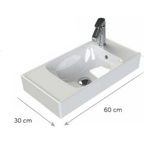 Lena E-3037 60 cm Lavabo