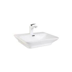 Lena E-3038 Tezgah Üstü Porselen Lavabo