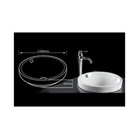 Lena E-3051 45 cm Lavabo