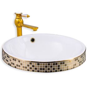 Lena E-3053A Porselen Lavabo