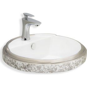 Lena E-3054G Tezgah Üstü Porselen Lavabo
