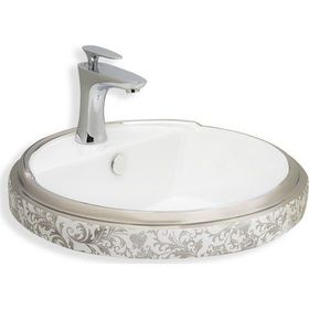 Lena E-3054G Tezgah Üstü Porselen Lavabo