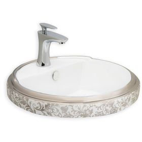 Lena E-3054G Tezgah Üstü Porselen Lavabo