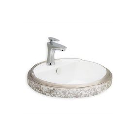 Lena E-3054G Tezgah Üstü Porselen Lavabo