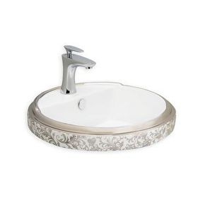 Lena E-3054G Tezgah Üstü Porselen Lavabo