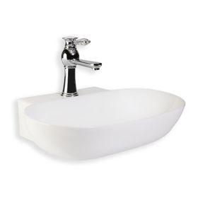 Lena E-4012 Beyaz Tezgah Üstü Porselen Lavabo
