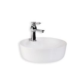 Lena E-4043 Beyaz Tezgah Üstü Porselen Lavabo