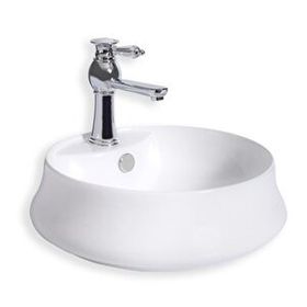Lena E-4045 Beyaz Tezgah Üstü Çanak Lavabo