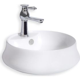 Lena E-4045 Beyaz Tezgah Üstü Lavabo