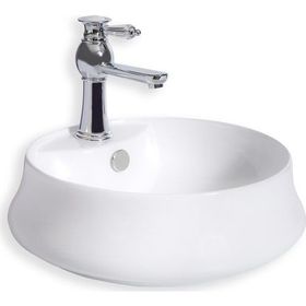 Lena E-4045 Beyaz Tezgah Üstü Lavabo