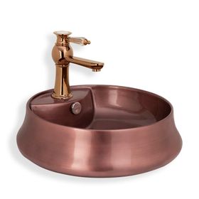 Lena E-4045 Beyaz Tezgah Üstü Lavabo