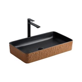 Lena E-4061P Tezgah Üstü Porselen Lavabo