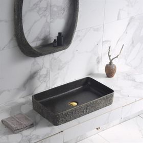 Lena E-4061S Tezgah Üstü Porselen Lavabo