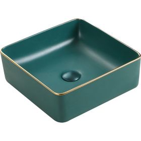 Lena E-4070Y Tezgah Üstü Porselen Lavabo