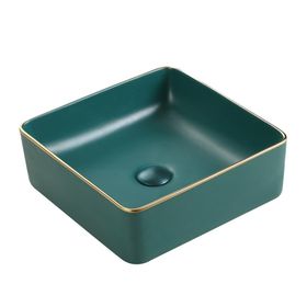 Lena E-4070Y Tezgah Üstü Porselen Lavabo