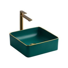Lena E-4070Y Tezgah Üstü Porselen Lavabo