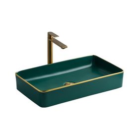 Lena E-4071Y Tezgah Üstü Porselen Lavabo