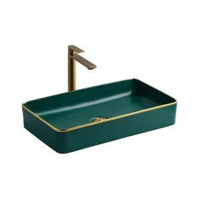Lena E-4071Y Tezgah Üstü Porselen Lavabo