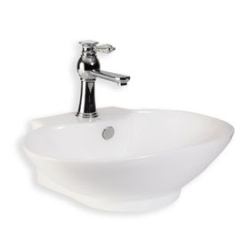 Lena E-4106 Beyaz Tezgah Üstü Porselen Lavabo