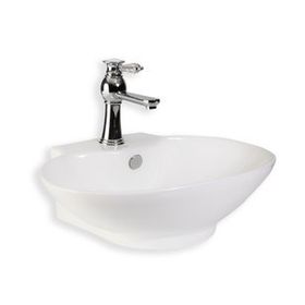 Lena E-4106 Beyaz Tezgah Üstü Porselen Lavabo