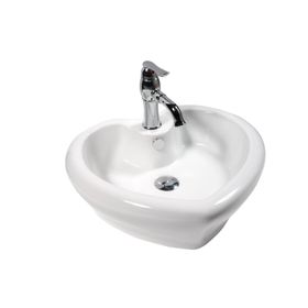 Lena E-4152 Tezgah Üstü Porselen Lavabo