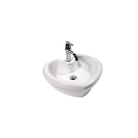 Lena E-4152 Tezgah Üstü Porselen Lavabo