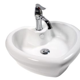 Lena E-4152 Tezgah Üstü Porselen Lavabo