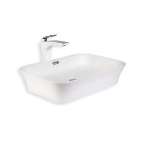 Lena E-4160 Beyaz Tezgah Üstü Lavabo