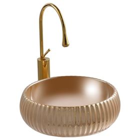 Lena E-4161A Tezgah Üstü Porselen Lavabo