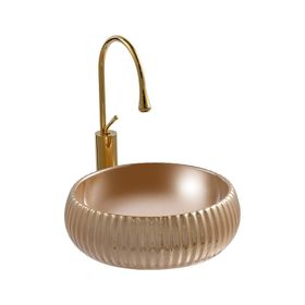 Lena E-4161A Tezgah Üstü Porselen Lavabo