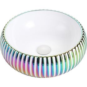 Lena E-4161M Tezgah Üstü Porselen Lavabo