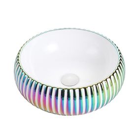 Lena E-4161M Tezgah Üstü Porselen Lavabo