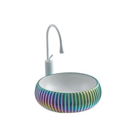 Lena E-4161M Tezgah Üstü Porselen Lavabo