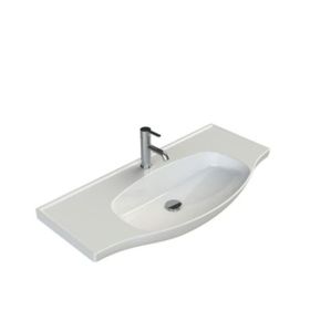 Lena E-4277 80 cm Tezgah Üstü Lavabo