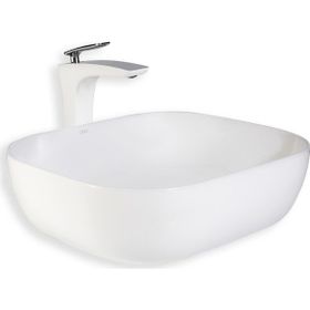 Lena E-4613 Tezgah Üstü Porselen Lavabo