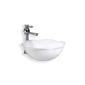 Lena E-4615 Tezgah Üstü Porselen Lavabo