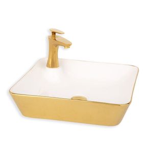 Lena E-4620A Tezgah Üstü Porselen Lavabo