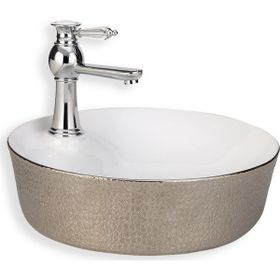 Lena E-5001G Tezgah Üstü Özel Seri Porselen Lavabo